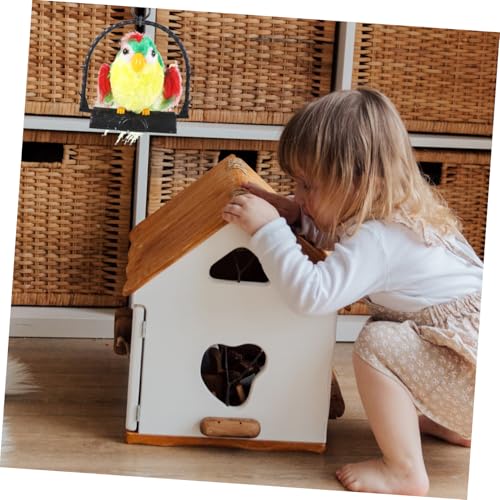 Jouet perroquet interactif UKCOCO pour stimuler la parole des enfants timides ou calmes - 5