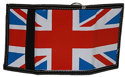 Union Jack British Wallet w/Chain3