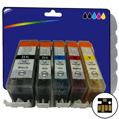 1 Juego de Non-Original XL Cartuchos de Tinta para Canon Pixma iP3600, iP4600, iP4700, MP540, MP550, MP560, MP620, MP630, MP640, MP980, MP990, MX860, MX870  Core-Tekk no OEM compatibles