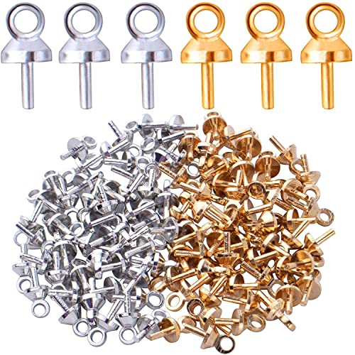 Amazon.co.jp: 挿入ヒートン 銅製 3*6mm 約200個セット ゴールド