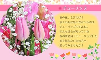 チューリップの春スワッグ 春リース 光触媒フラワー ひな祭り 退職祝い 送別祝い イイハナ】EXプリザーブド&ドライフラワー「リース～ハッピー