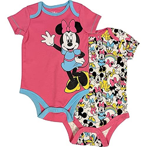 Creeper Minnie Mouse bébé fille pour changer facilement votre nouveau-né