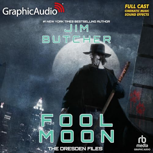 Page de couverture de Fool Moon (Dramatized Adaptation)