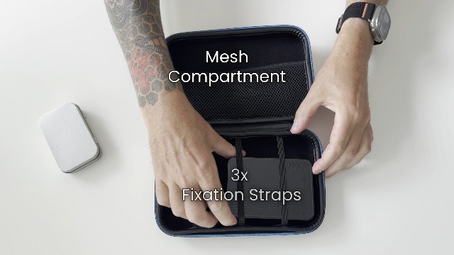 Wicked Chili Navi Case - Custodia Per Navigatore Da 6 Pollici, Compatibile Con AWESAFE, Garmin DriveSmart, Dezl, Jimwey GPS, Aonerex, Becker Ready, Nüvi - Interno: 210 X 130 X 45 Mm