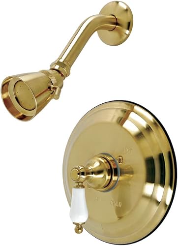 Miniatura 10 de Kingston Brass KB3635PLSO Grifo de ducha equilibrado a presión de restauración, 7-1/2 pulgadas, bronce aceitado Oil Rubbed Bronze,cepillado