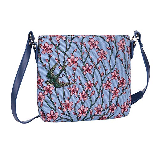 Image of Signare Tapestry Crossbody Bag Sling Shoulder Purse for Women
