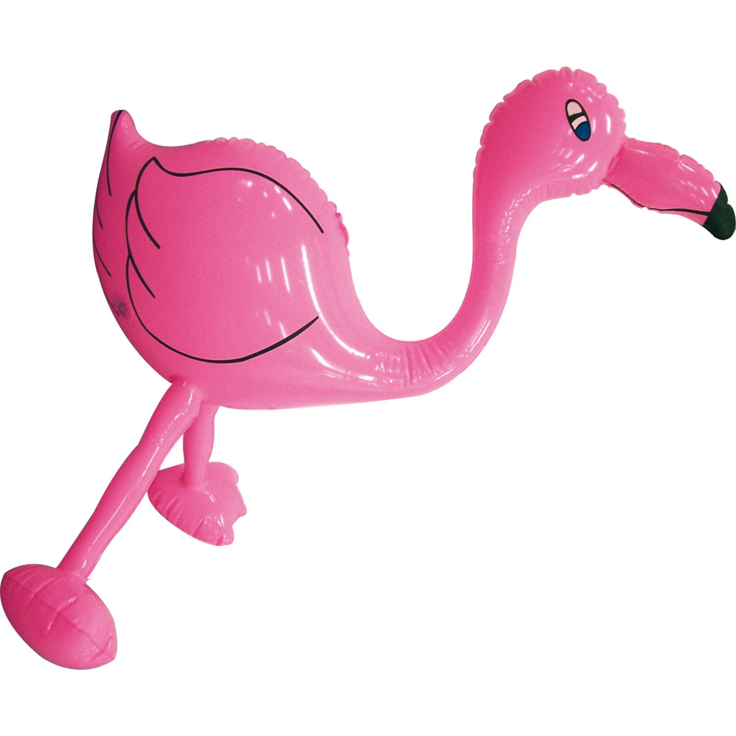 Folat Inflatable Flamingo 61 cm, Perfect For Party Prop Accessory (Brown CC-FO-07496)