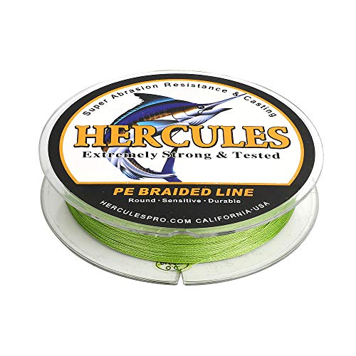Hercules Super Strong 1000M 1094 Yards Braided Fishing Line 6 LB Test for Saltwater Freshwater PE Braid Fish Lines 4 Strands - Image 4