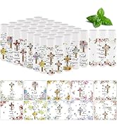 50 Pcs Bible Verse Lip Balm Bulk Christian Gifts for Women Faith Religious Inspirational Party Fa...
