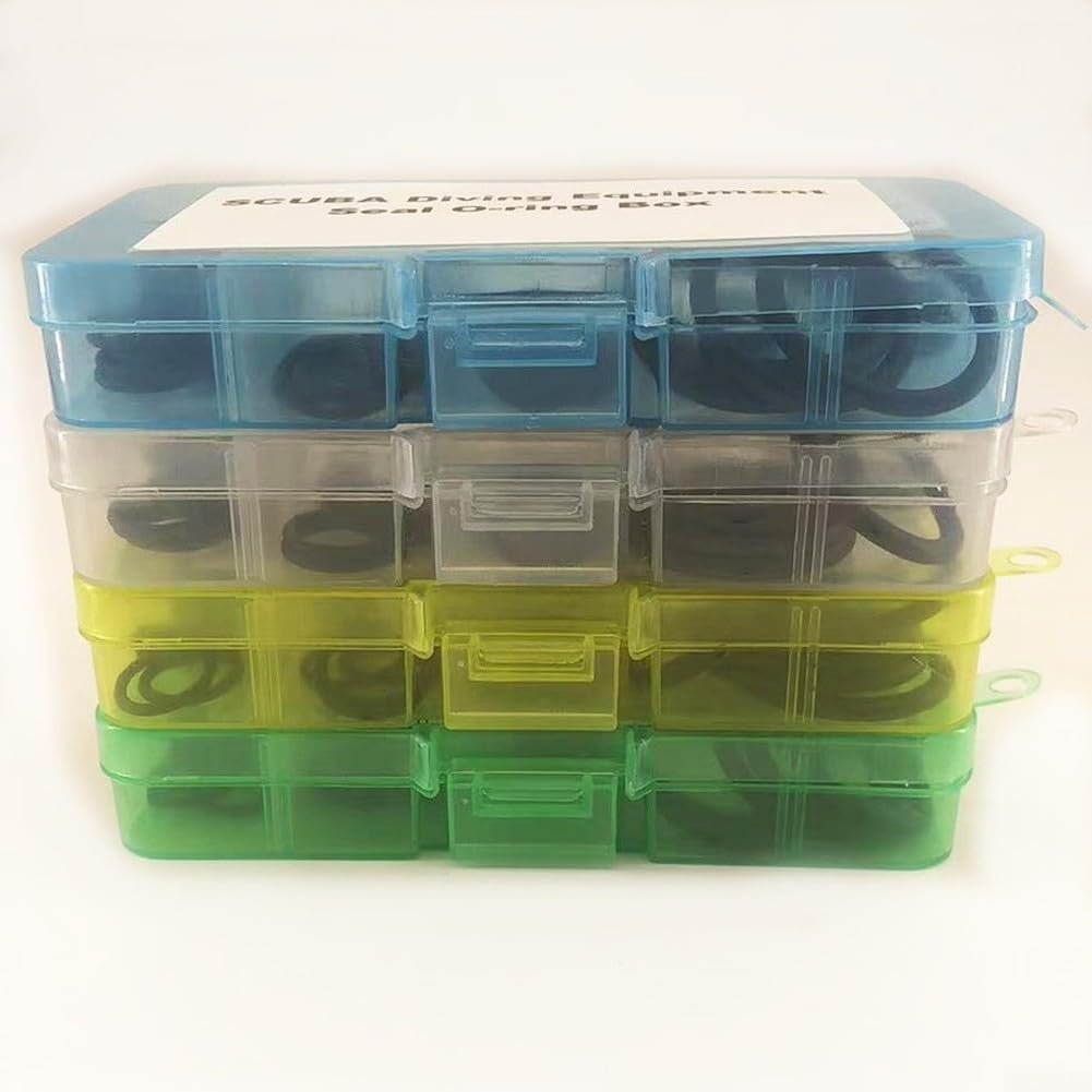 Kit Sellado Buceo 50 para uds para Equipos Submarinos Kit Sellado(Yellow)