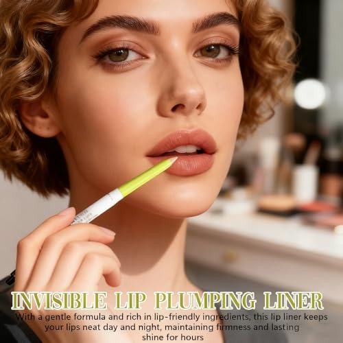 Image of Invisible Extreme Plumping Lip Liner - Universal Lip Enhancer for All Women (2pcs)