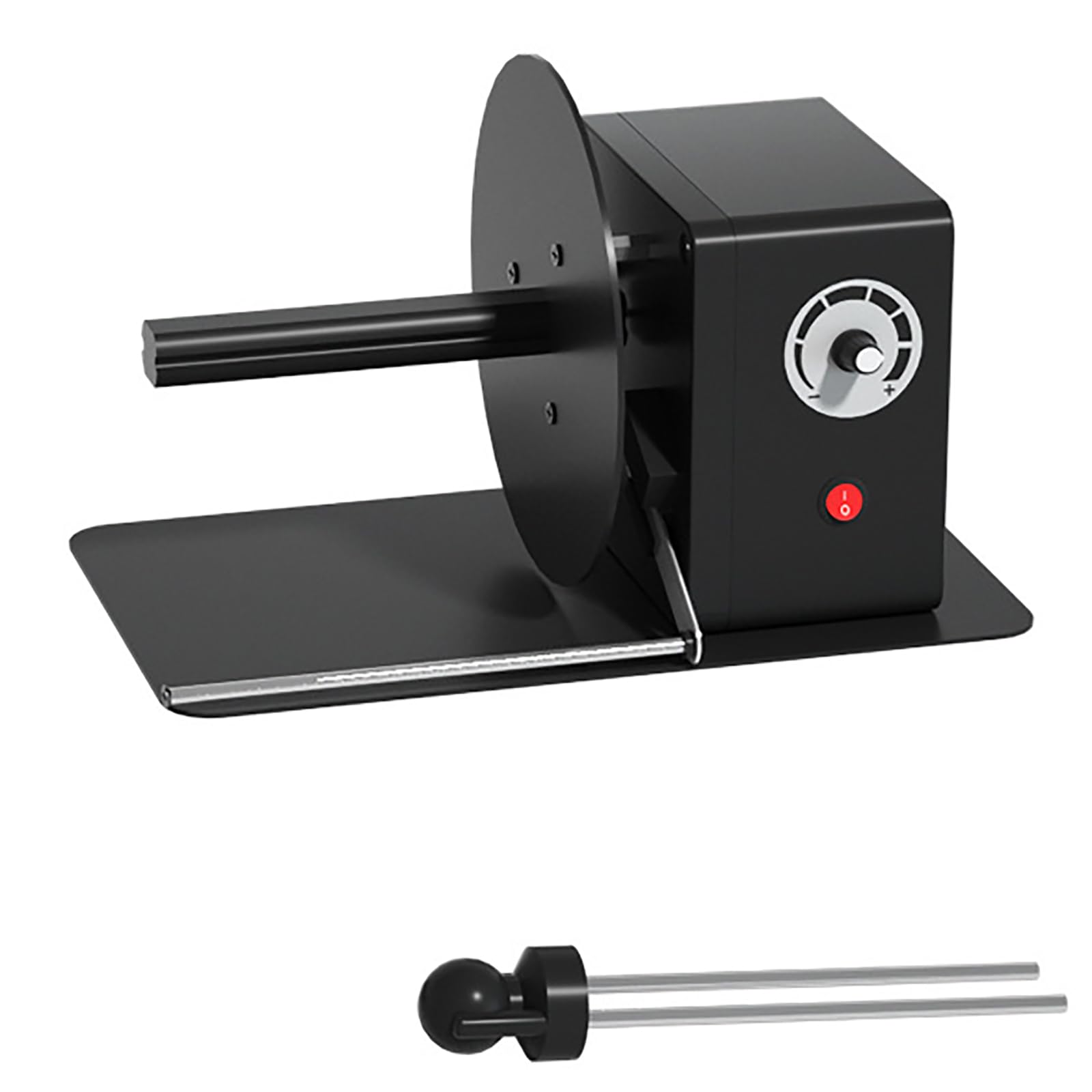 Avvolgitore Automatico di Etichette a 130 Giri/min con Manopola di Regolazione Continua della velocità, per Tubi di Carta con Diametro Interno di 25/40 Mm