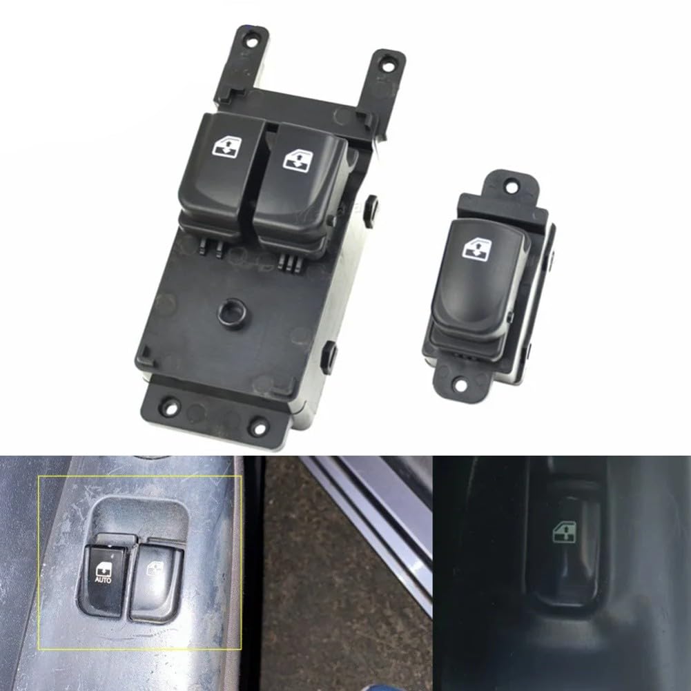 Interruttore di controllo alzacristallo elettrico per Hyundai I800 I20 H1 per Starex 93570-1J500, sostituzione diretta con compatibilità OEM 935701J500 935701J000 (93570-1J500)