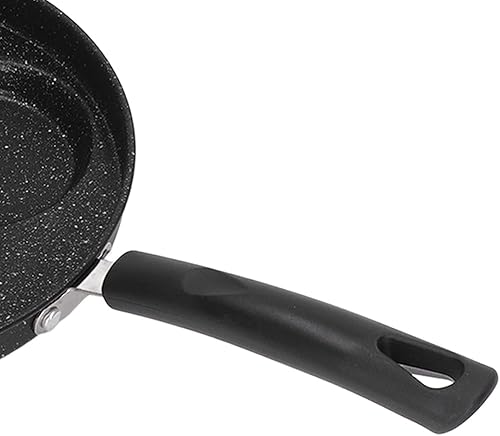Miniatura 8 de Sartén para huevos, sartén antiadherente de 4 tazas, sartén para tortillas, olla de hierro adecuada para estufa de gas, cocina de inducción