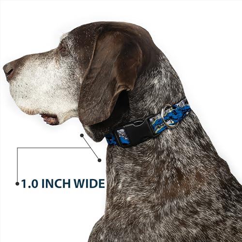 Buckle-Down "BLACK PANTHER Action Poses/Stacked Comics Grays/Yellow/Blue/Red" Plastic Clip Collar, 1.5" x 18-32"/Large by Buckle-Down - Image 6