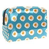 Tamaño de capacidad suficiente: 18.5x7.5x13cm / 7.3x3x5.1in. Esta bolsa de cosméticos tiene suficiente espacio para almacenar cosméticos y artículos de tocador.