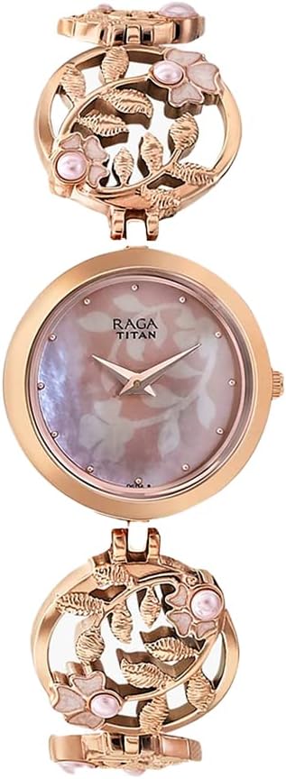 Raga Aurora Analog Beige Dial Women's Watch-NM2540WM05 / NL2540WM05/NP2540WM05