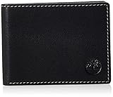 Timberland Men's Blix Slimfold Leather Wallet, Black, One Size