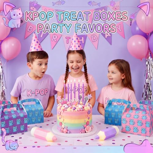 Boîtes cadeaux en papier pour goûter d'anniversaire d'enfants Sinload