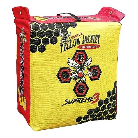 Morrell Yellow Jacket Bag Target for Archery & Crossbows w/ Dual Shooting Sides, 28 lbs Cover