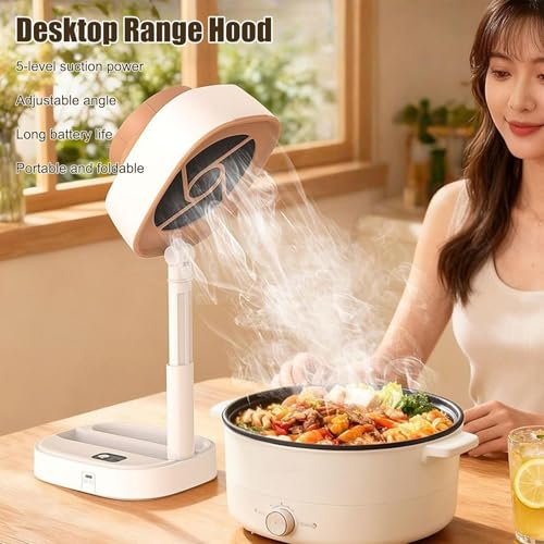 Ventilador de cocina para mesa ideal para cocinar sin olores en apartamentos 5