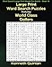 Large Print Word Search Puzzles Featuring World Class Golfers (Word Search Large Print Books For Adults) (Volume 16)