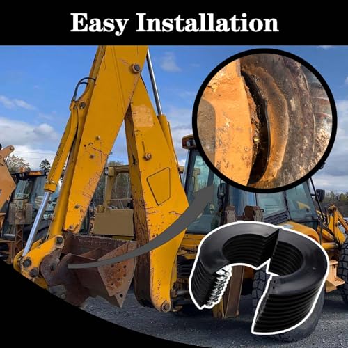 Image of 8 Pack 70MM Excavator Bucket Pin Shim Kit Detachable for Excavator and Skid Steer Fit for Cat Volvo New Holland Komatsu, 5mm Thickness