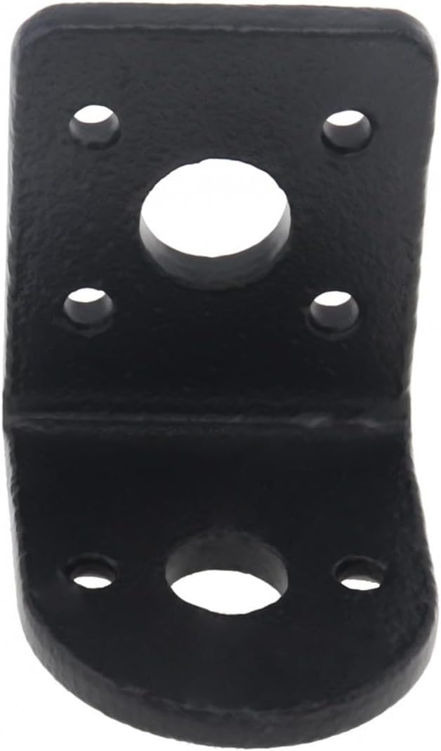 2 Pcs DC Motor Mounting Bracket L Type Fixed Mounting Bracket for 370/380/385/390/395 DC Motor DC Motor Mounting Bracket