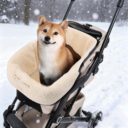 Housse poussette animaux couverture imperméable coussin pour chien - 3
