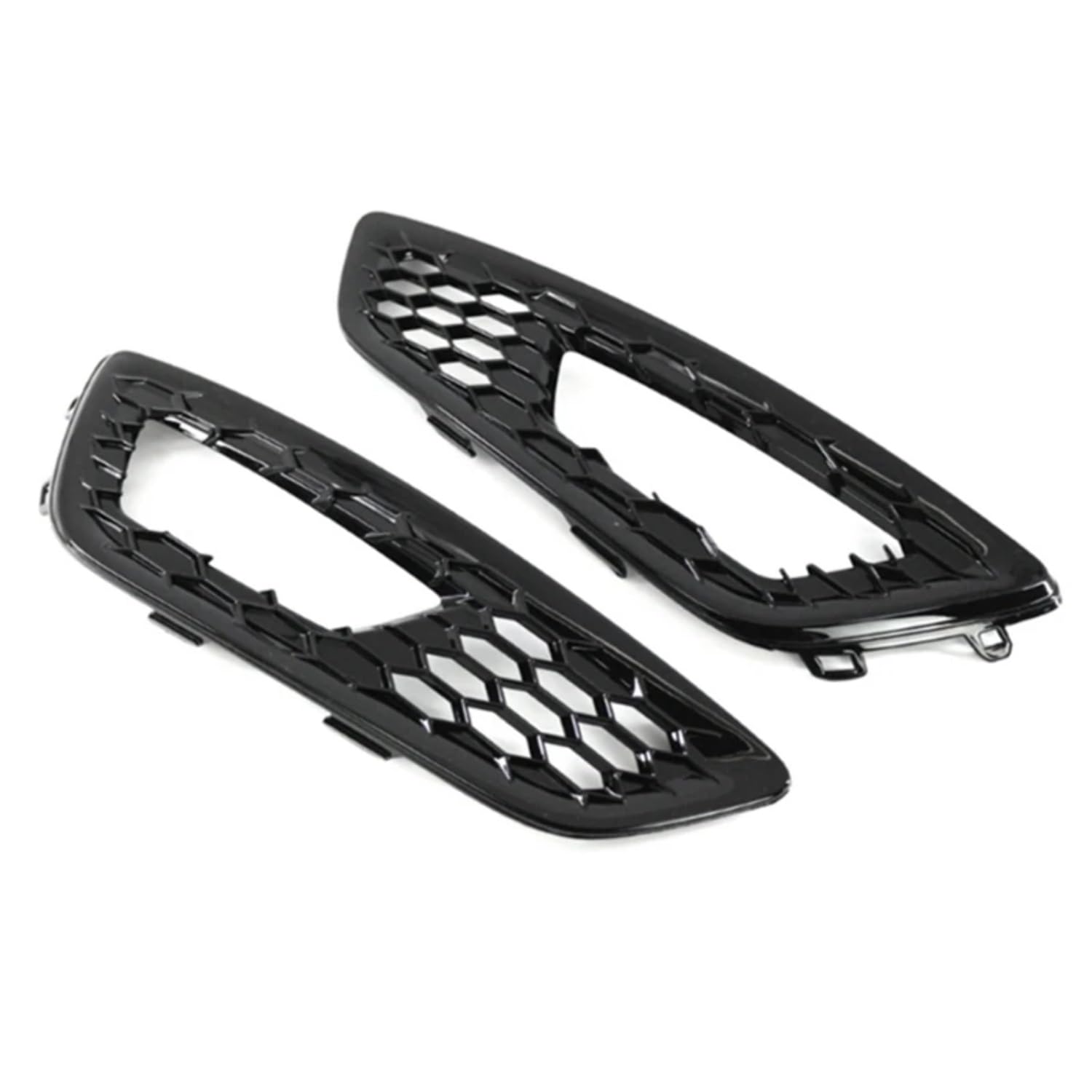 Rejilla de lámpara antiniebla inferior compatible con Ford Focus 2015-2017 bisel red 15A299-AA 5