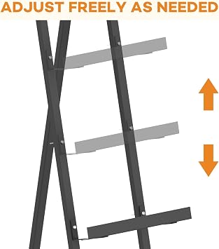 58 Easel Display Stand 2 Pack, Black