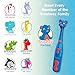 Brusheez Kids’ Electric Toothbrush Set - Safe & Effective for Ages 3+ - Parent Tested & Approved with Gentle Bristles, 2 Brush Heads, Rinse Cup, 2-Minute Timer, & Storage Base (Buddy The Bear)