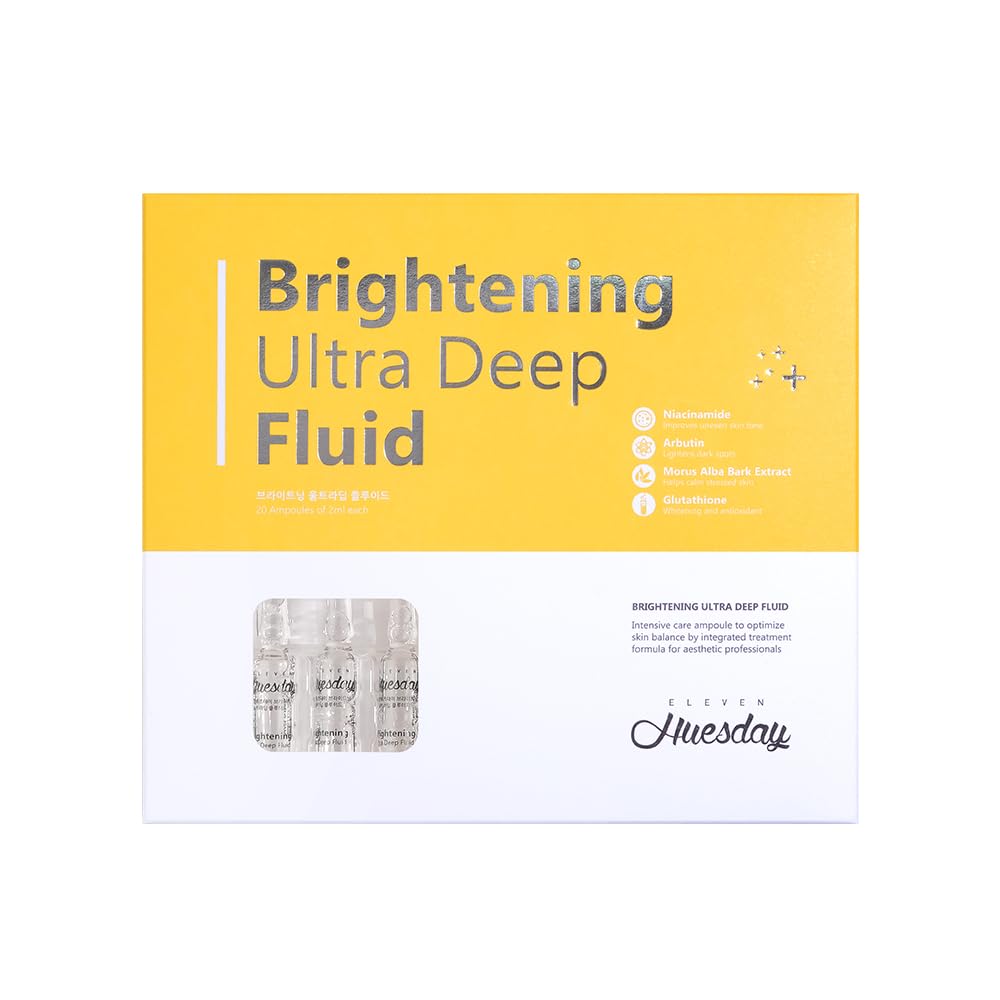 Brightening Ultra Deep Fluid For Bright & Vitalized Complexion With Arbutin & Niacinamide - 2Mlx20 Vials