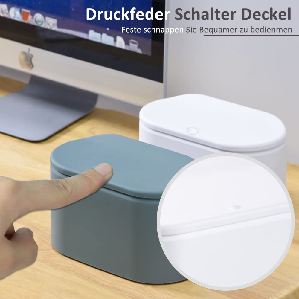 Mini Poubelle, Petite Poubelle, Poubelle De Table Portable, Poubelle De