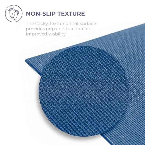 Sunshine Yoga Voyage Yoga Mat, 10 Pack, 72" x 24" Extra Long Exercise Mat, 5mm Thick Bulk Yoga Mats for Home Workout, Anti-Tear, Non Slip Fitness Mat for Gym or Studio - Image 4