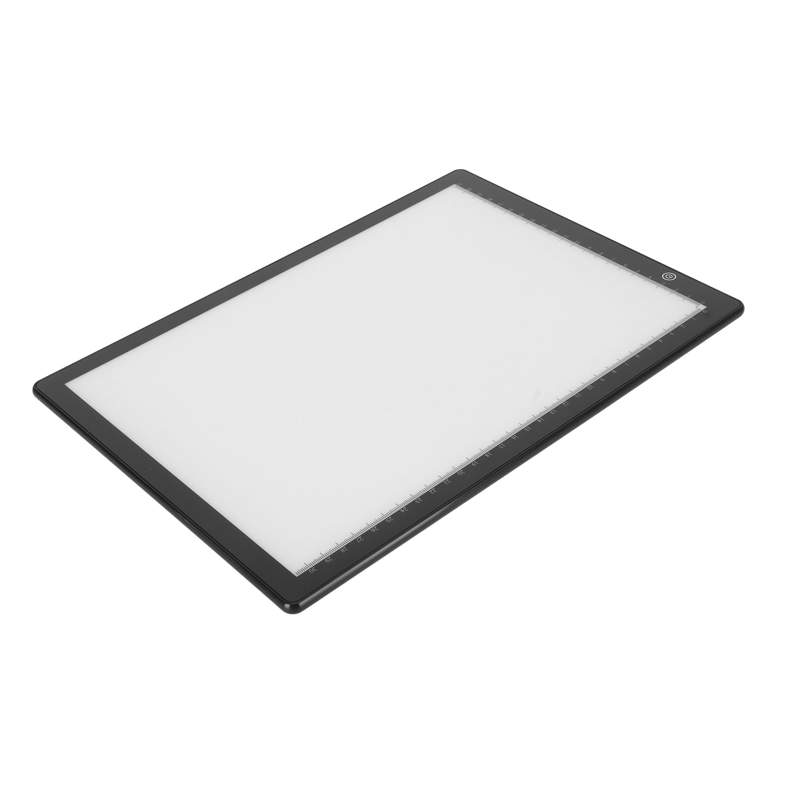Tavoletta luminosa LED A4 per ricalco, box luminoso portatile per arte con regolazione continua della luminosità, tavolo da disegno ultra sottile con scala chiara per schizzi,