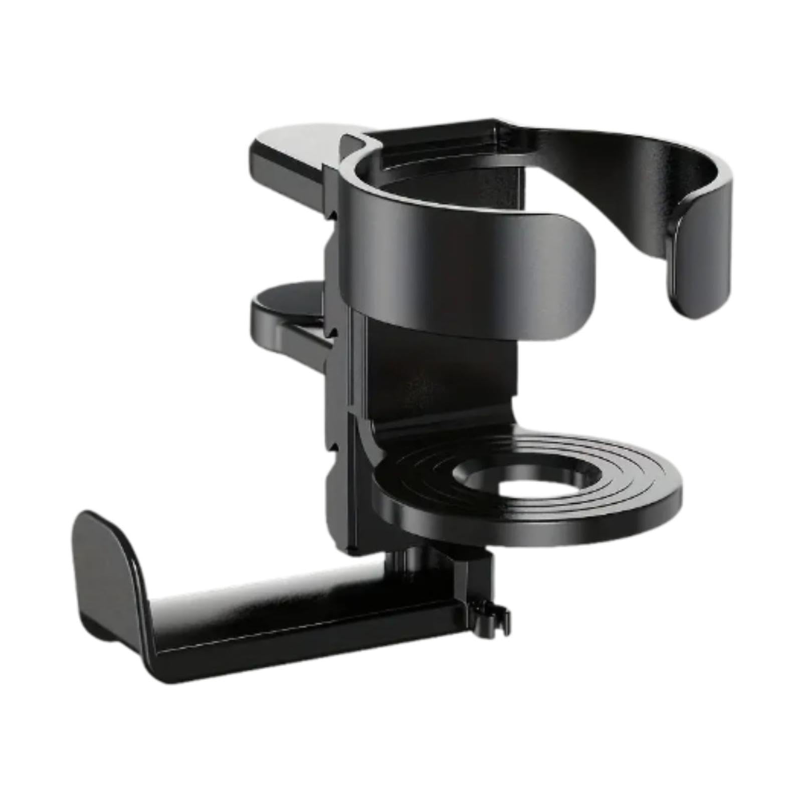 MYADDICTION Headphone Hanger with Desk Cup Holder Sturdy for Coffee Mugs Desk Water Cups-image-4