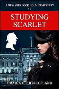 Studying Scarlet: A New Sherlock Holmes Mystery (New Sherlock Holmes Mysteries) book cover