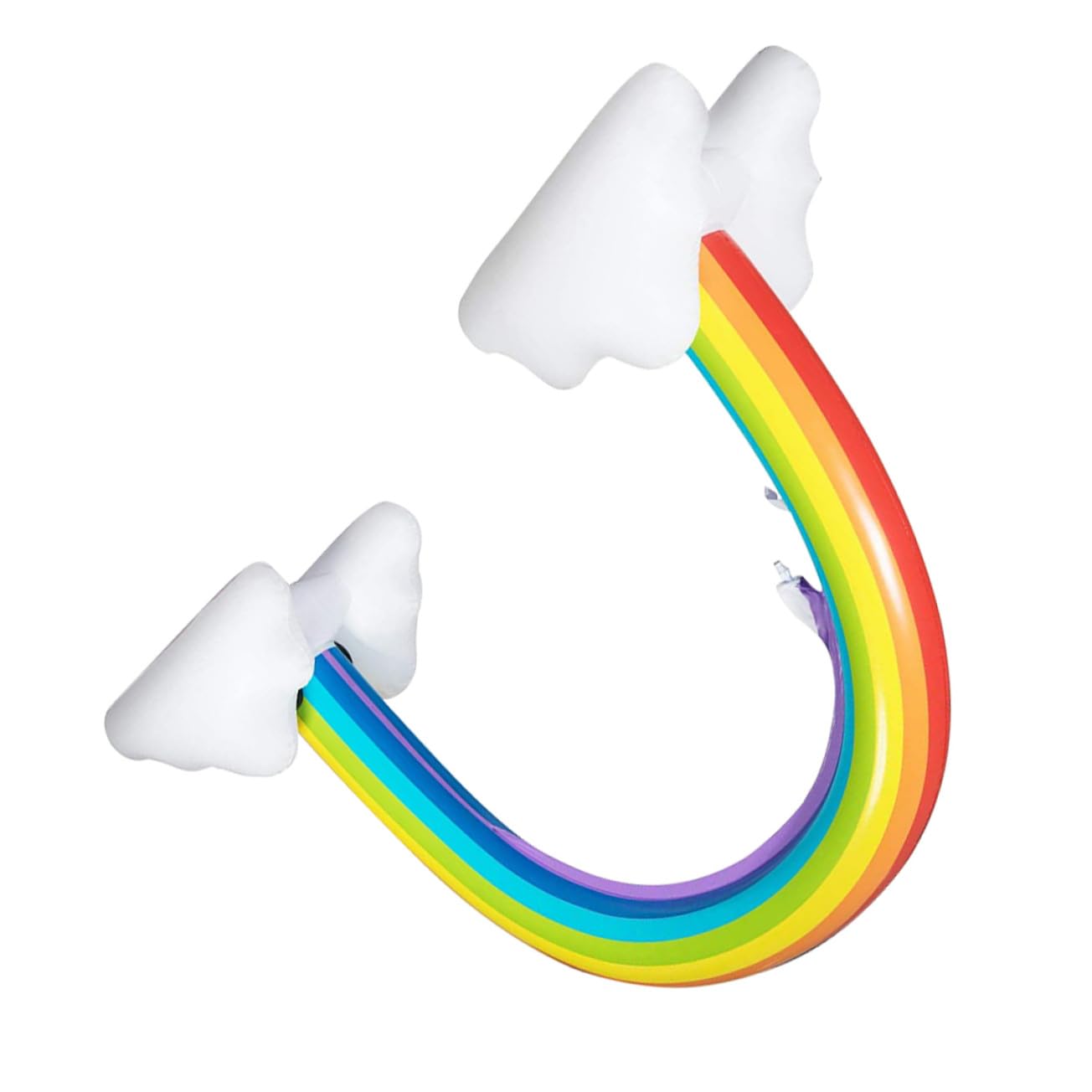 Arco Acqua Gonfiabile Arcobaleno Pvc 1 Pezzi, Gioco Estivo | Festa Estiva, Prato e Party in Spiaggia, Giocattolo da Esterno per Ragazzo Ragazza, Robusto e Alta Resistenza