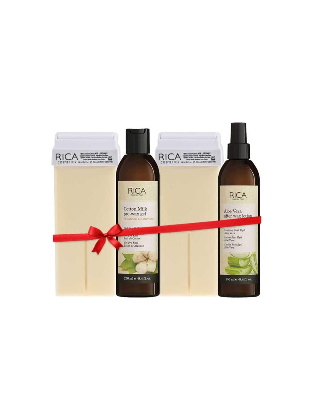 Rica White Chocolate Roll On Waxing Kit - (Set of 2 Refill Wax, 1 Pre Wax Gel, 1 Post Wax Lotion) (B089LMDL97) Amazon Price History, Amazon Price Tracker