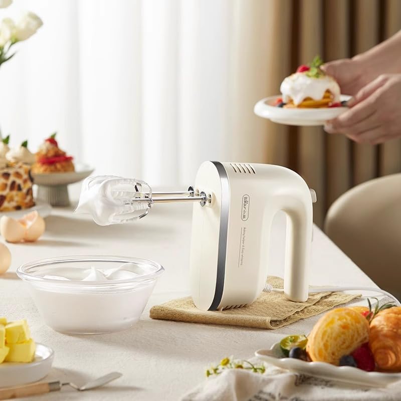 Little Bear Electric Egg Beater Ddq-J02l1 Household Small Baking Cream Cake Handheld Whip Blender
