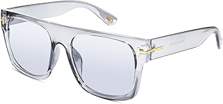 lenskandy Full Rim Bold Rectangle Branded Latest & Stylish Sunglasses for Men & Women | 100% UV Protected | Large | 1922-picture-43