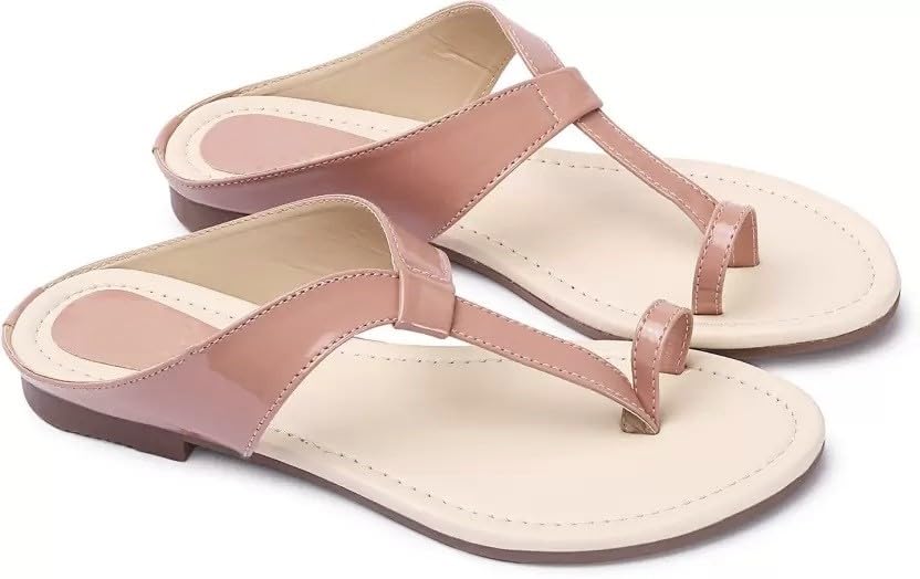 Womens Clbohara Grils Stylish Fancy And Comfort Trending Flat Fashion Sandal (Pink, 8) (B0CQ4RTWBW) Amazon Price History, Amazon Price Tracker
