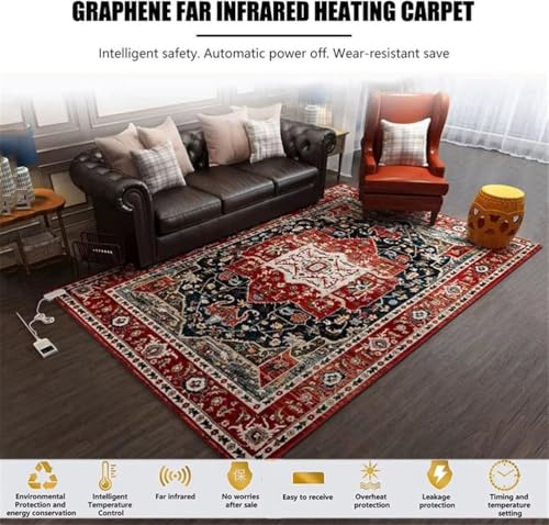 Tapis chauffant chambre à coucher avec isolation thermique pour sol de maison - 3