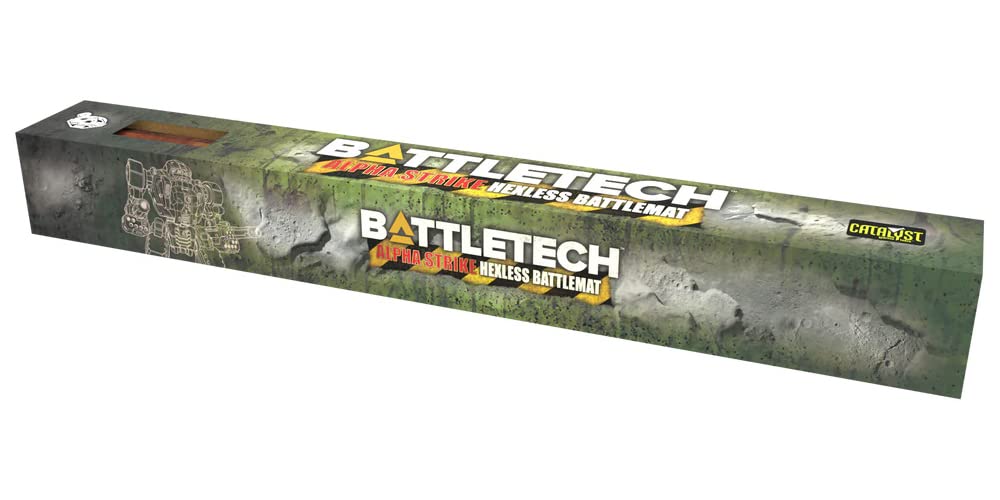 Catalyst Game Labs BattleTech Alpha Strike Hexless Battlemat: Alpine #1/Lunar #1