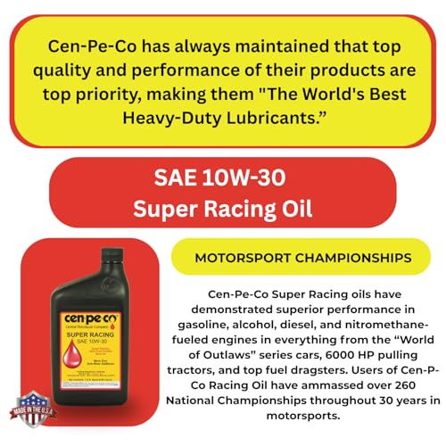 Aceite de motor 10W-30 super racing 12 cuartos miniatura 3