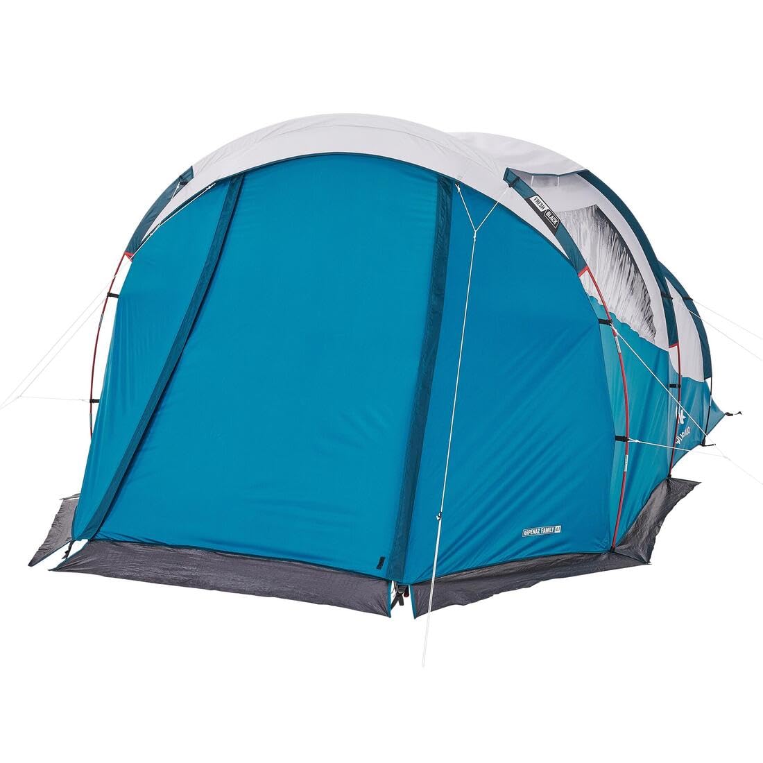 Coleman - ケシュア ARPENAZ FAMILY 4.1 FRESH&amp;BLACK Quechua Arpenaz Fresh & Black Family Camping Tent 4 Person 1