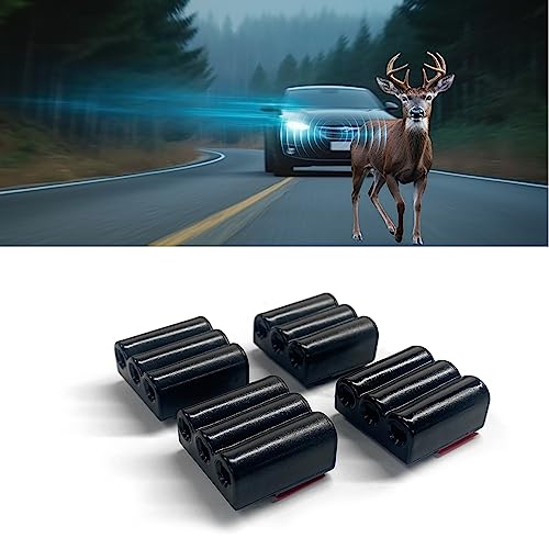 4Pcs Upgraded Deer Whistles For Car,Deer Horns For...