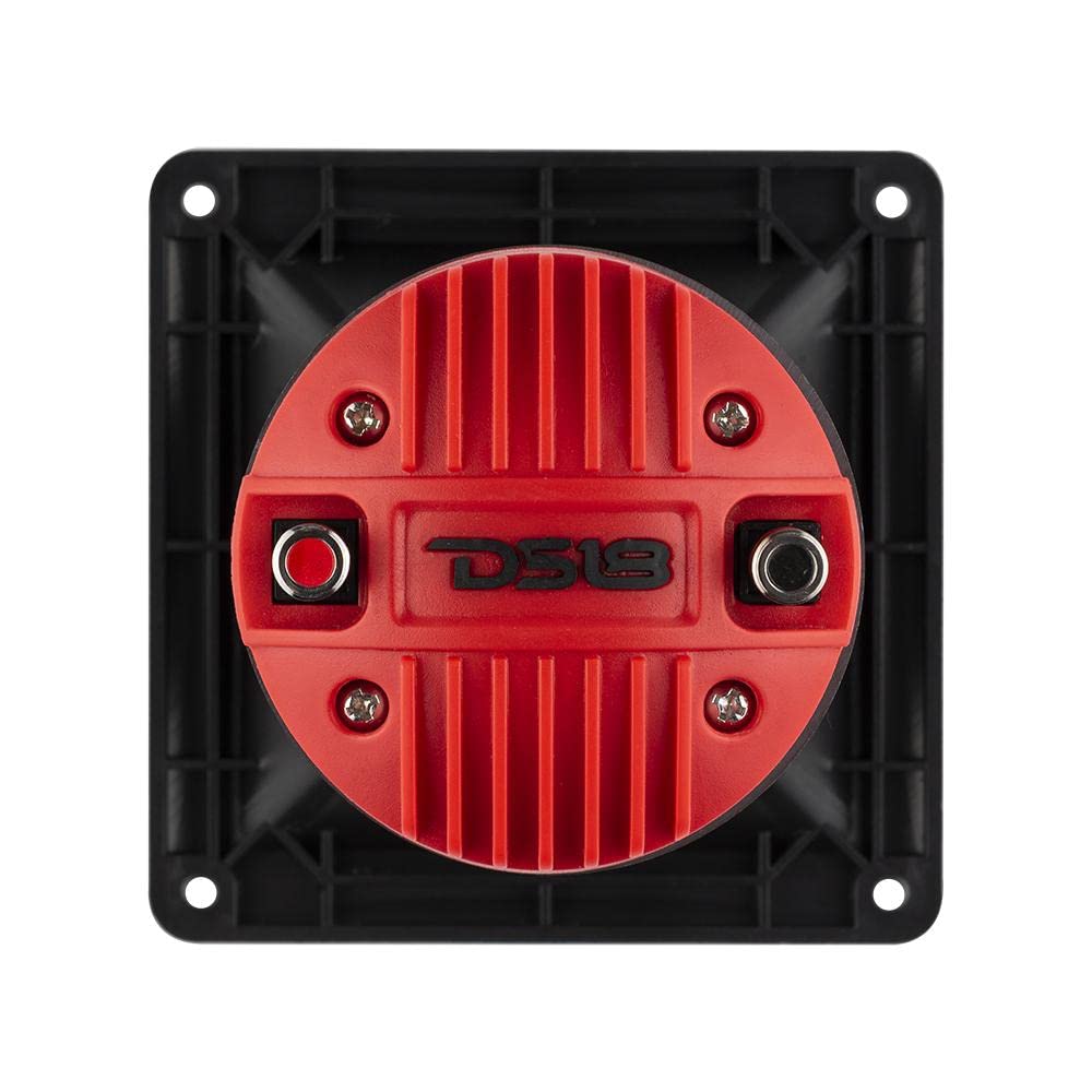 DS 18 Set PRO-DR1PK44 1 Tweeter à pavillon à Compression 11,5 x 11,5 cm 120 Watts rms 240 Watts Max 8 ohm 107,3 ​​DB pour fête à Domicile, 1 pièce