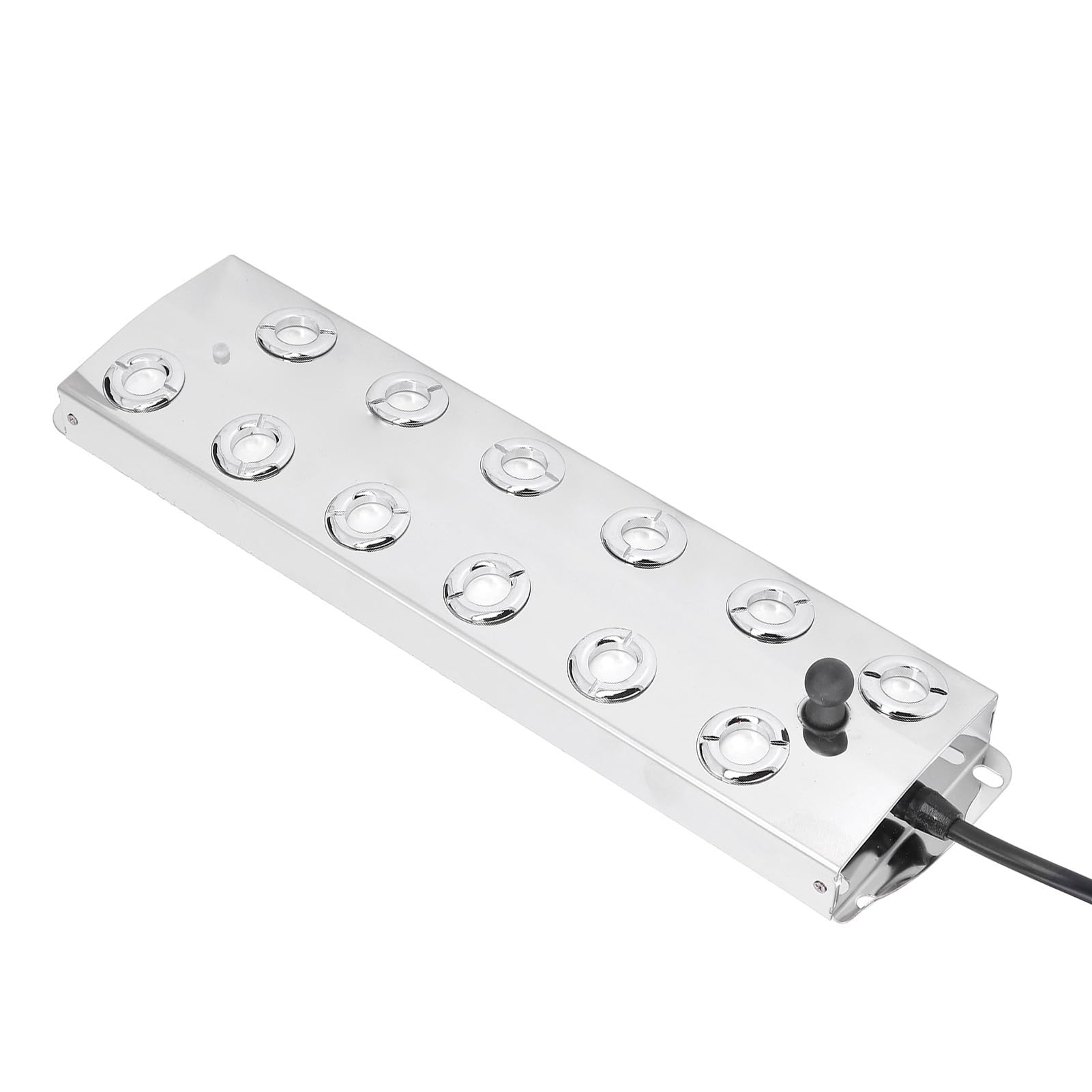 Alomejor Silenzioso Generatore di Nebbia Ad Ultrasuoni 12 Teste per Giardini Estetici, Nebulizzatore Paesaggistico Impermeabile IP67 DC45-48V